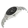 Essentials Black Dial Stainless Steel Men's Watch SNE489