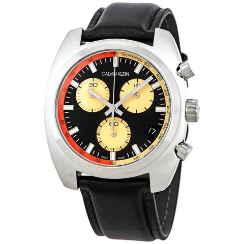 Chronograph Quartz Black Dial Men's Watch K8W371C1