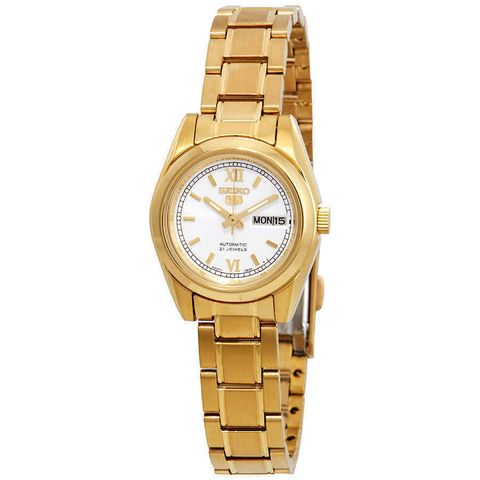 Series 5 Automatic White Dial Ladies Watch SYMK30