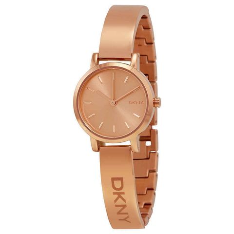 Rose Dial Rose Gold PVD Ladies Watch NY2308