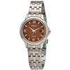 Solar Quartz Brown Dial Ladies Watch SUT349