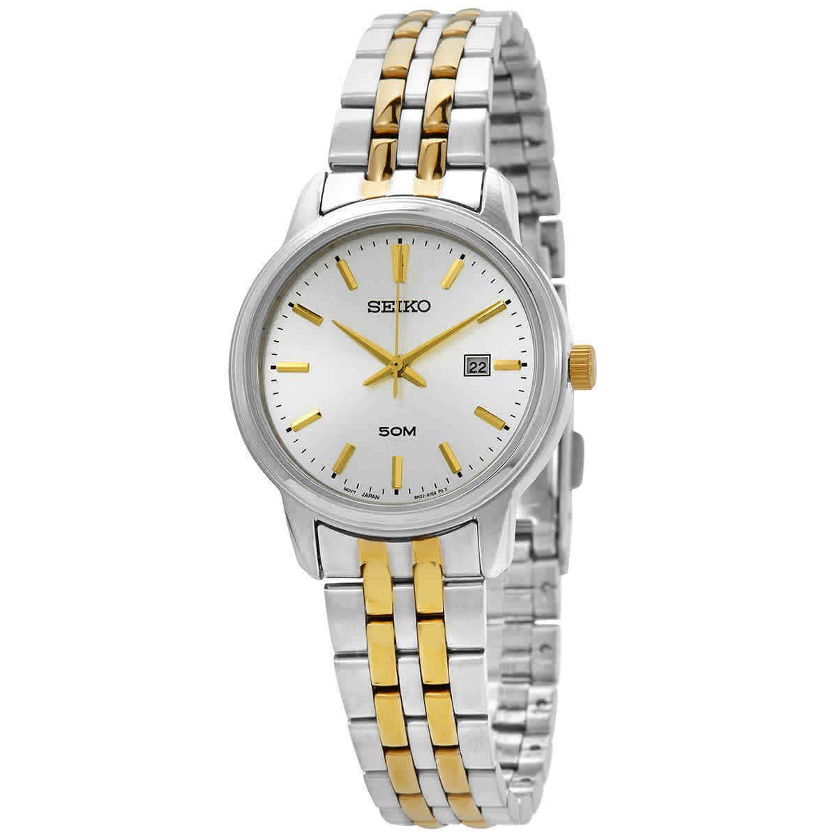 Total 61+ imagen seiko quartz two tone