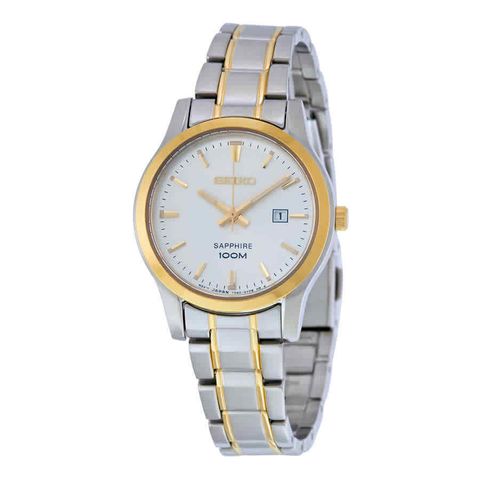 Silver Dial Two-tone Stainless Steel Ladies Watch SXDG64