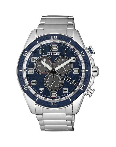 AR Chronograph Eco-Drive Blue Dial Men's Watch AT2440-51L