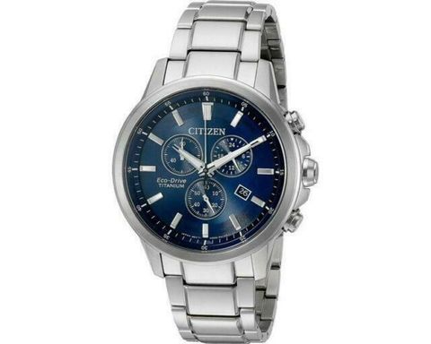 TI + IP Chronograph Eco-Drive Men's Watch AT2340-56L