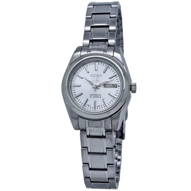 5 Automatic Silver Dial Stainless Steel Ladies Watch SYMK13