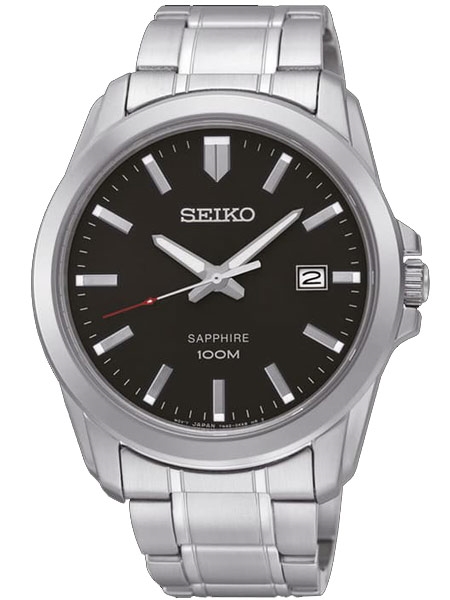 Mua đồng hồ Seiko Black Dial Stainless Steel Men's Watch SGEH49 – Thiên  Đường Hàng Hiệu