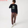 Áo Sweater Xanh Navy Chữ Xanh Lá Lacoste - New - SH7419 51 166