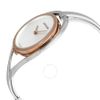 Quartz Silver Dial Ladies Medium Bangle Watch K6L2MB16