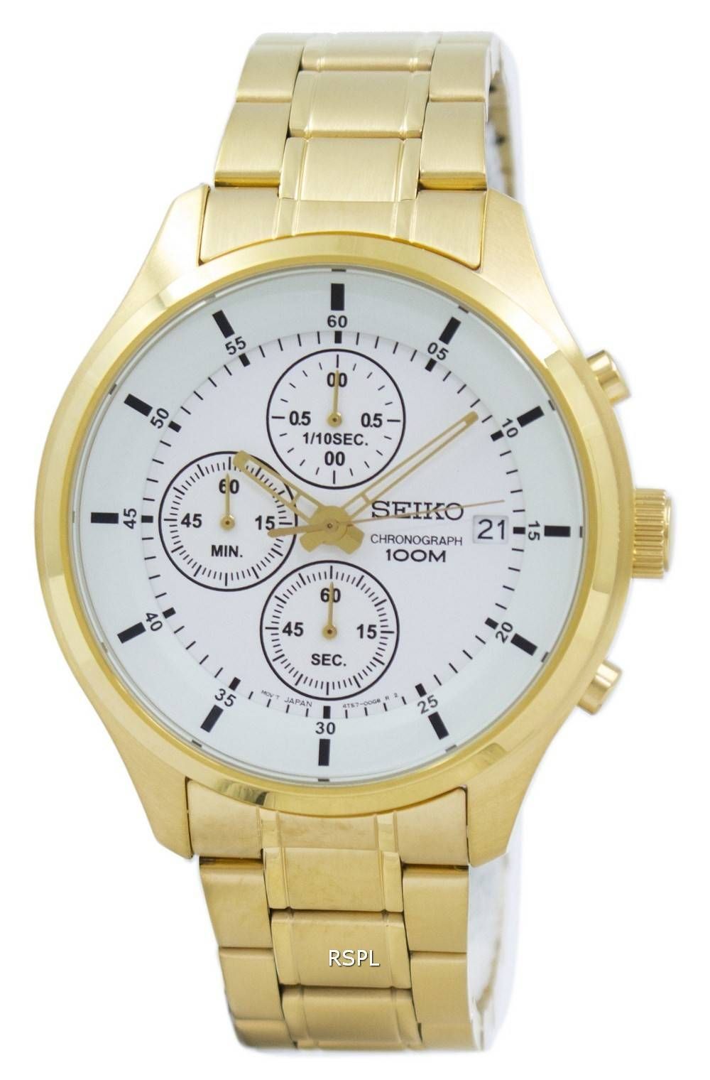 Mua đồng hồ Seiko Chronograph White Dial Men's Watch SKS544 – Thiên Đường  Hàng Hiệu