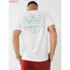 Áo Thun Nam Trắng Chữ Ngọc Viên Đỏ True Religion  - New - 106679
