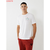 Áo Thun Nam Trắng Chữ Ngọc Viên Đỏ True Religion  - New - 106679