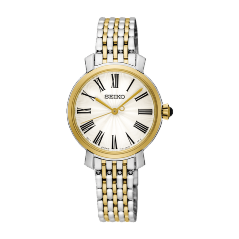 Silver Dial Two-tone Ladies Watch SRZ496P1