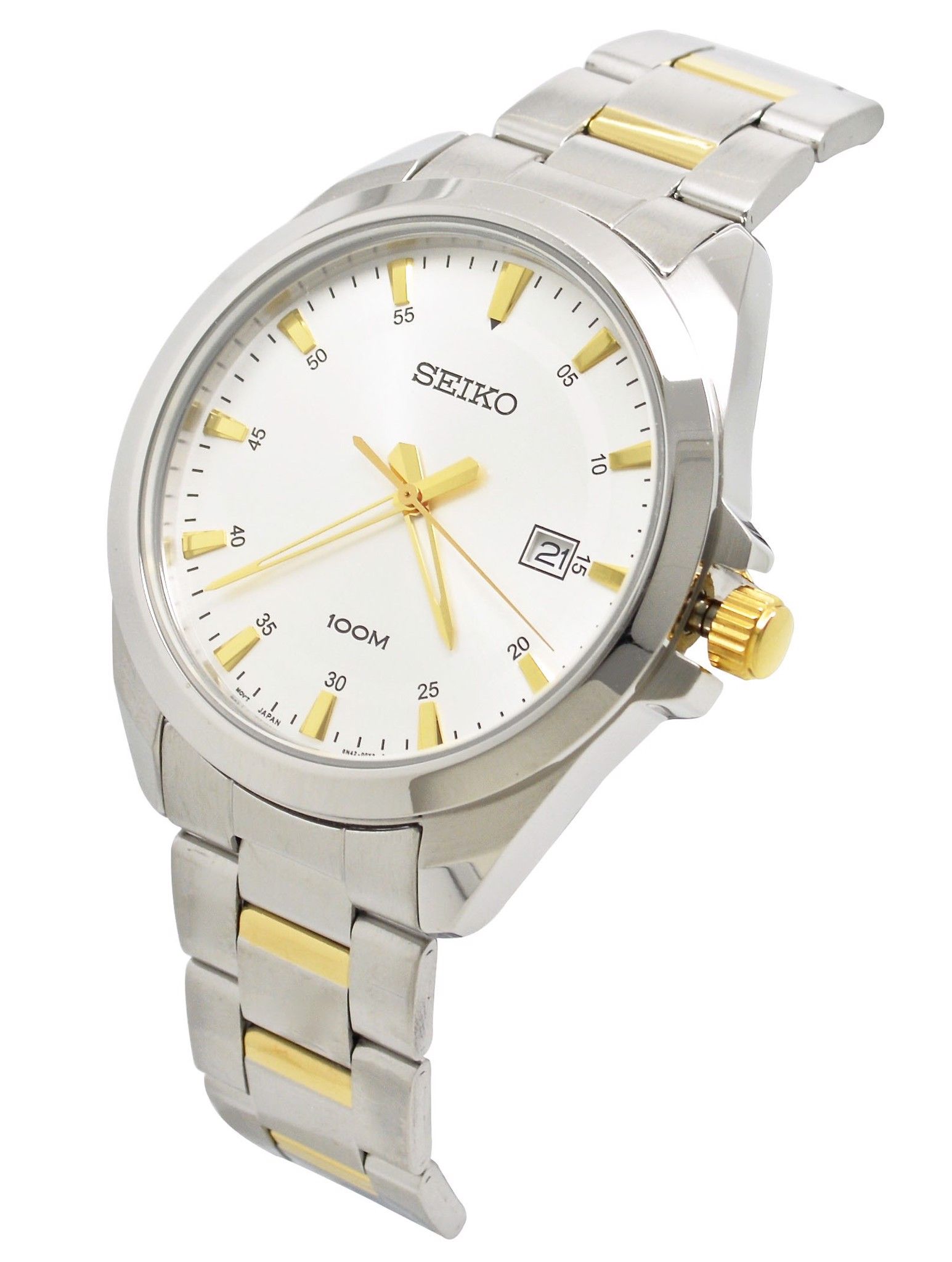 Mua đồng hồ Seiko Silver Dial Two-tone Men's Watch SUR211 – Thiên Đường  Hàng Hiệu