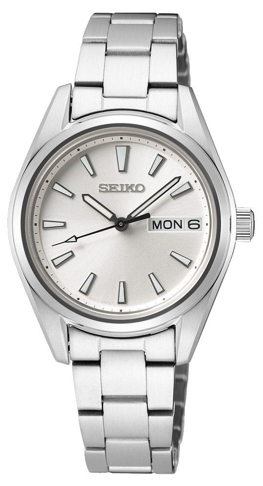 Mua đồng hồ Seiko Essentials Quartz Silver Dial Men's Watch SUR345P1 –  Thiên Đường Hàng Hiệu