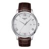 Tradition Silver Dial Brown Leather Men's Watch T063.610.16.038.00