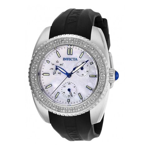 Angel Crystal White Mother of Pearl Dial Ladies Watch 28487