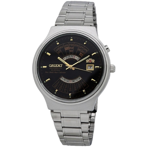 Multi Year Perpetual Automatic Black Dial Men's Watch FEU00002BW
