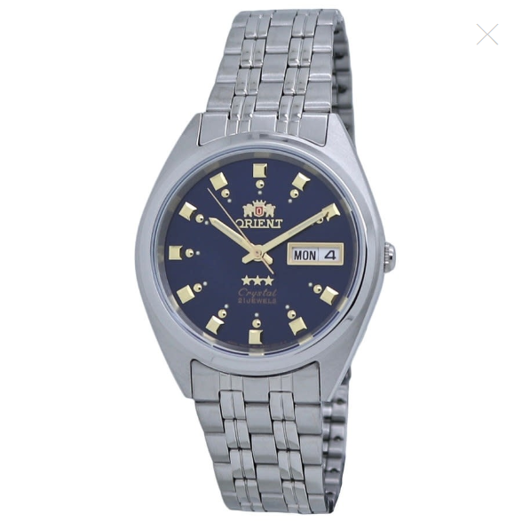 Tri Star Automatic Blue Dial Unisex Watch FAB00009D9