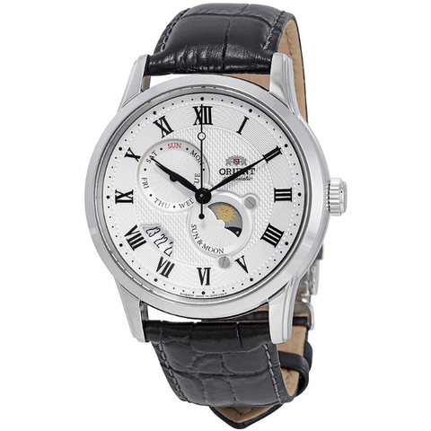 Executive Sun and Moon 3 Automatic White Dial Men's Watch FAK00002S0