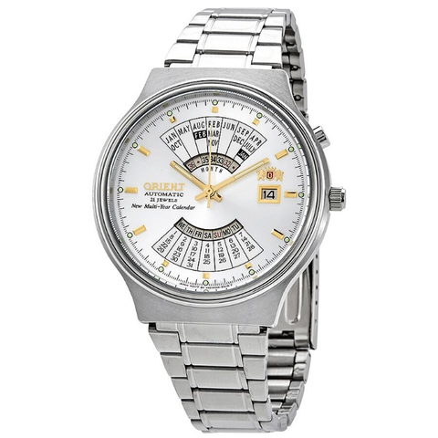 Multi Year Calendar Perpetual World Time Automatic White Dial Men's Watch FEU00002WW