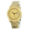 5 Automatic Gold Dial Yellow Gold-tone Men's Watch SNKK38J1