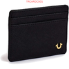 Ví Ngang True Religion Đen Logo Vàng - New - TRCARDCS01