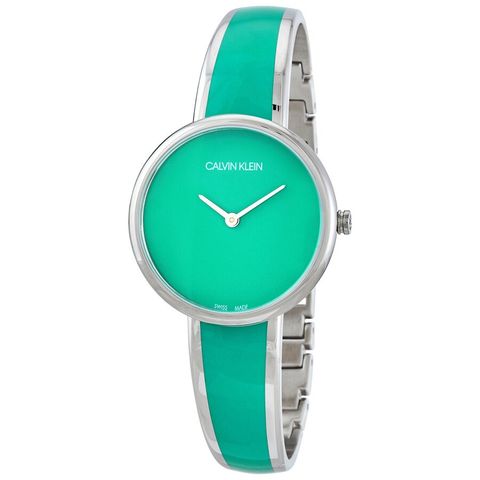 Seduce Quartz Turquoise Dial Ladies Watch K4E2N11L