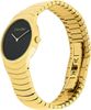 Whirl Black Dial Ladies Gold-tone Watch K8A23541