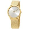 Silver Dial Yellow Gold PVD Ladies Watch K3M22V26