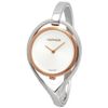 Quartz Silver Dial Ladies Medium Bangle Watch K6L2MB16