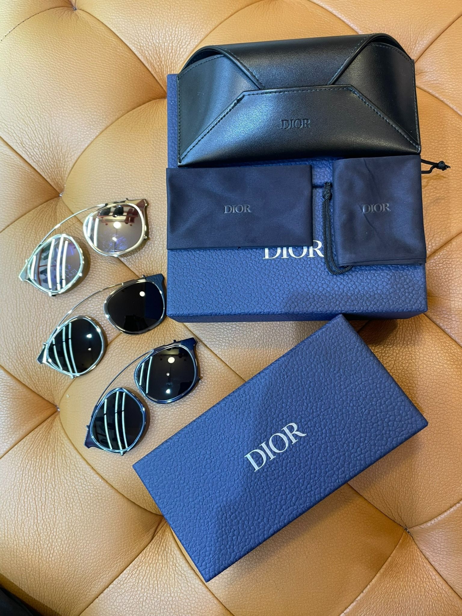 Gọng Gắn Kính Dior Nhiều Màu - New - 49MMBLACKTIE238C