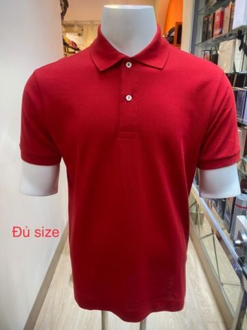 Áo Polo Đỏ trơn Lacoste - PH124451240 - New - PC03