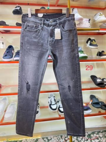 Quần jean dài xám đậm Levi's - A1078 - New