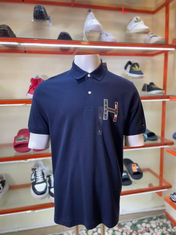 Áo Polo Xanh Nany Chữ H Tommy Hilfiger - New - 78J9242 410 - GD04