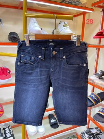 Quần Short Jean Xanh Đậm True Religion - New - 107227