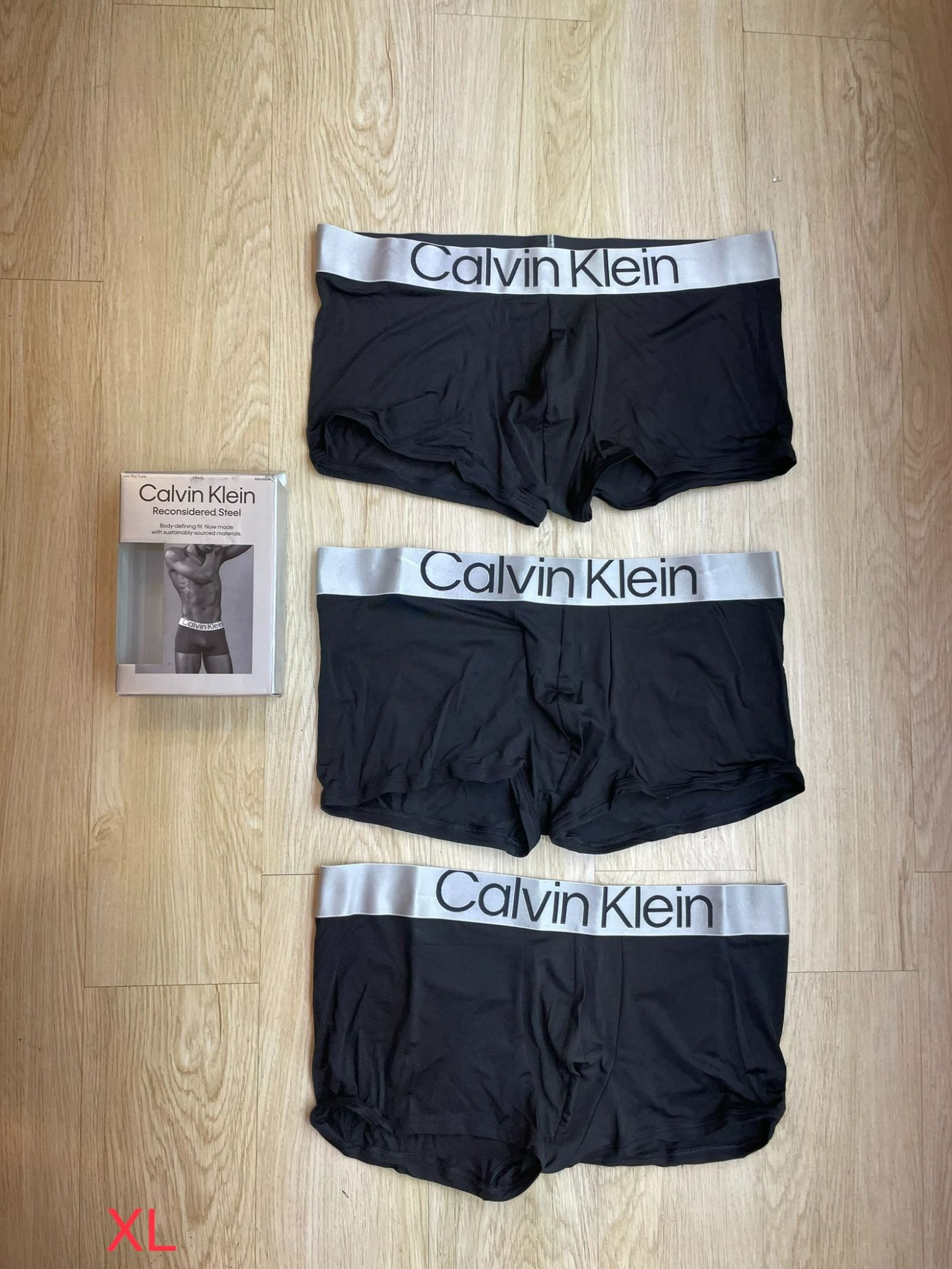 Set 3 Quần Lót CK Calvin Klein Đen - New - NB3074902