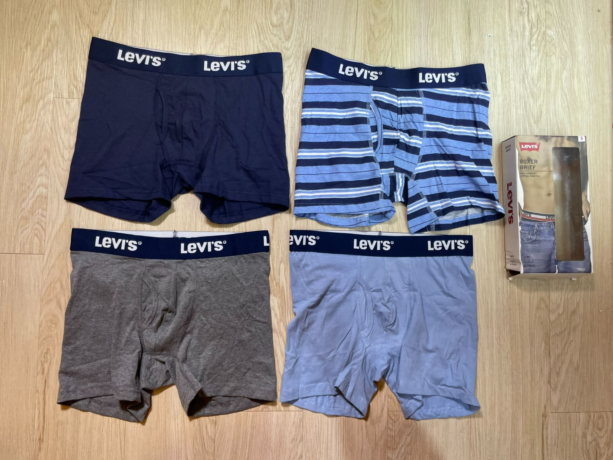 SET 4 quần lót Levi's 200BB4U4 - New