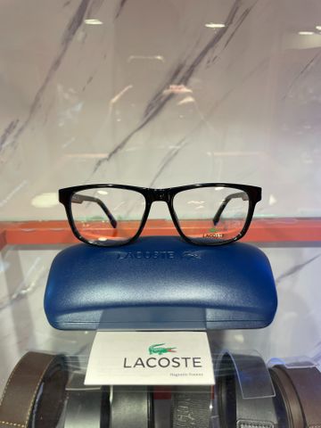 Mắt kính đen mặt trắng Lacoste  -New - MK0009