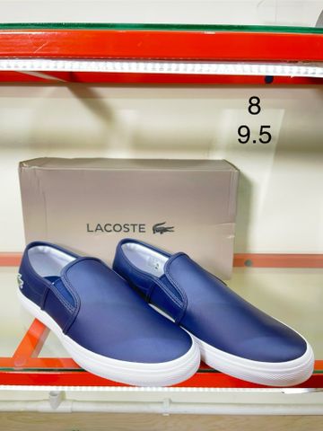 Giày Slip On Xanh Navy 737CMA0093092 Lacoste - New