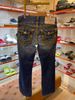 Quần jean dÀI xanh Đậm True Religion - - Q342 -SI