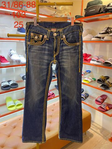 Quần jean dÀI xanh Đậm True Religion - - Q342 -SI