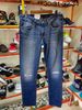 Quần Slim Dài Jeans A/X Armani Exchange Xanh Rách Gối - New - 3LZJ13 Z2FDZC - GB01