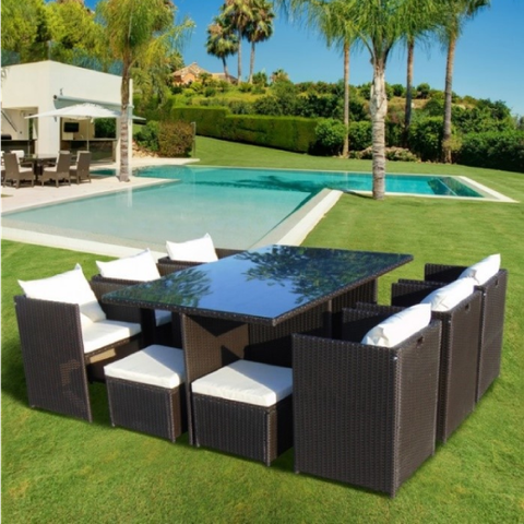  SOFA 6 CHAIRS 