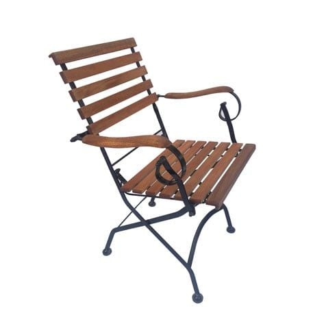 SVMI-C: Minos chair - steel frame & wicker