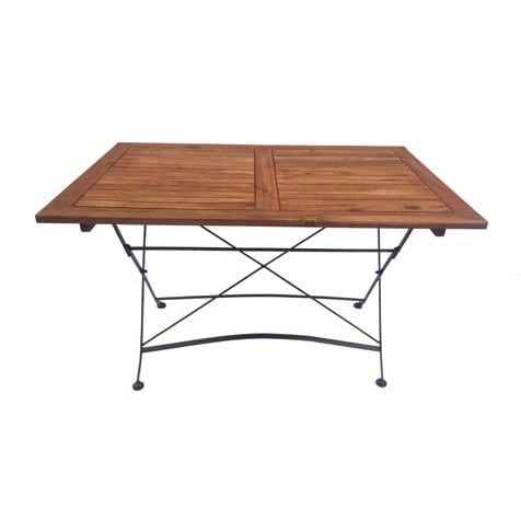  SVMI-T: Monos table - steel frame & wicker 