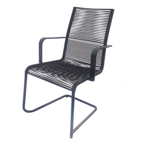 SVME-C: Mela chair - steel frame & wicker