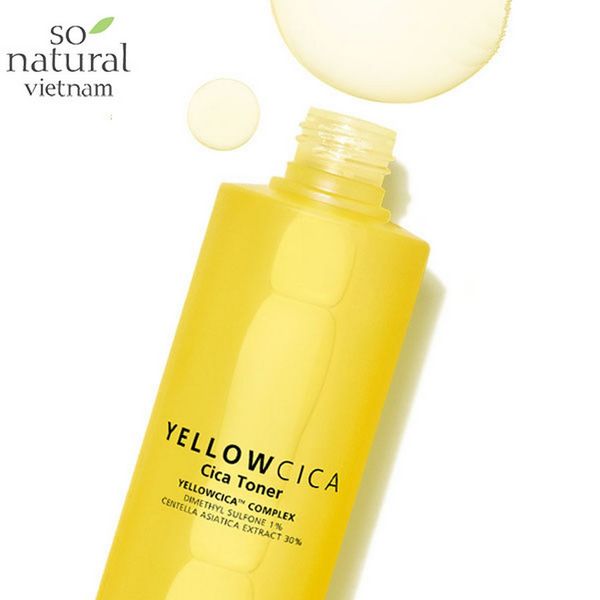  Yellow Cica Toner trị mụn So'Natural 