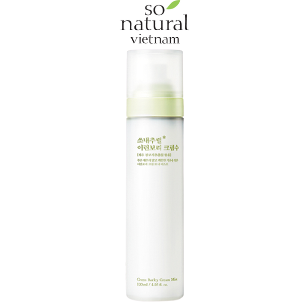  Xịt khoáng lúa mạch thuần chay Green Barley Cream Mist 