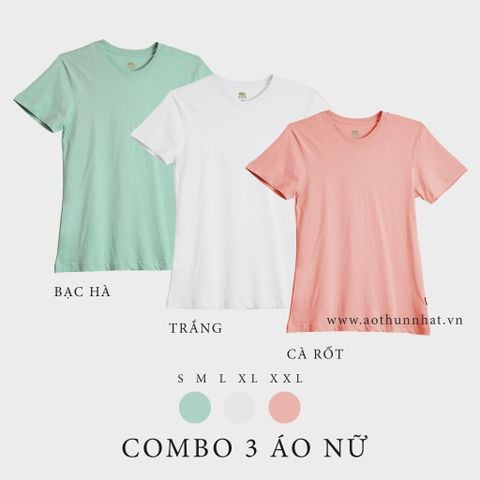 Nữ - Combo 3 Áo